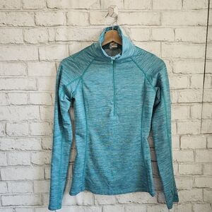 ☆ UNDER ARMOUR ColdGear Turquoise Thermal Pullover